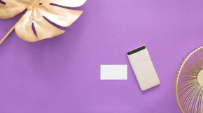 smartphone-on-ultra-violet-background-PJXPHRA
